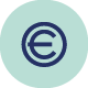 Icono de moneda del Euro