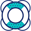Icono de circulo especial