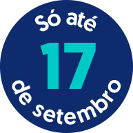 Só até 10 de setembro